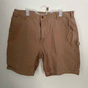 Carhartt Men’s Carpenter‎ Work Utility Shorts Brown